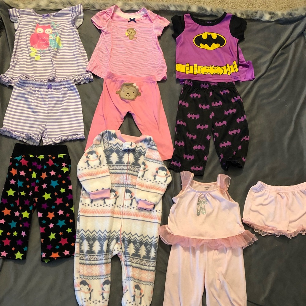 12 month girl pj bundle